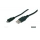ASSMANN Electronic AK-300110-010-S cable USB 1 m USB A Micro-USB B Negro
